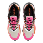 ⁦Nike Air Max 270 React Pink Orange⁩ – תמונה ⁦4⁩
