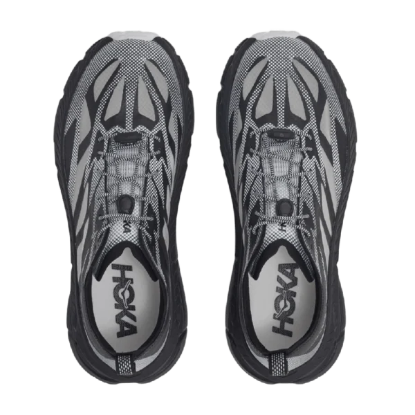 ⁦HOKA Mafate Speed 4 Lite “Stealth Tech Pack" Black White⁩ – תמונה ⁦4⁩