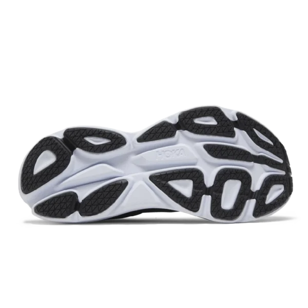 ⁦HOKA ONE ONE Bondi 8 Black White⁩ – תמונה ⁦4⁩