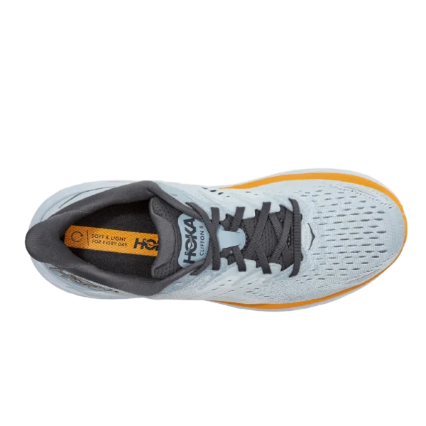 ⁦HOKA ONE ONE Clifton 8 Blue Fog Plein Air⁩ – תמונה ⁦4⁩
