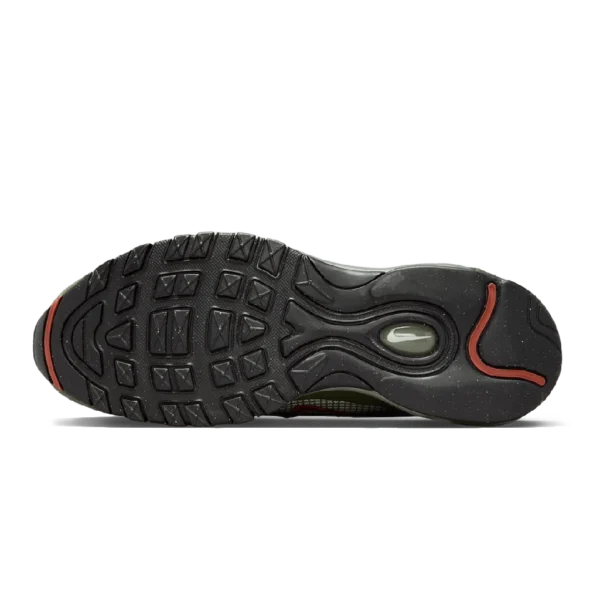 ⁦Nike Air Max 97 Cargo Khaki Rugged Orange⁩ – תמונה ⁦5⁩