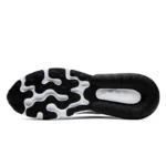 ⁦Nike Air Max 270 React White Black⁩ – תמונה ⁦5⁩