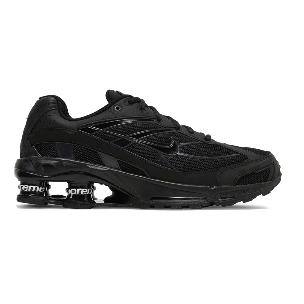 1 Nike Shox Ride 2 x Supreme Black Dark Ash – תמונה 1