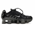 Nike Shox TL Black Metallic Silver Iron Grey