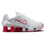 Nike Shox TL Platinum Tint Gym Red