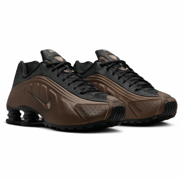 ⁦Nike Shox R4 Ironstone Off Noir⁩ – תמונה ⁦2⁩