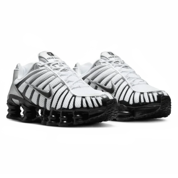 ⁦Nike Shox TL Metallic Silver Black⁩ – תמונה ⁦2⁩