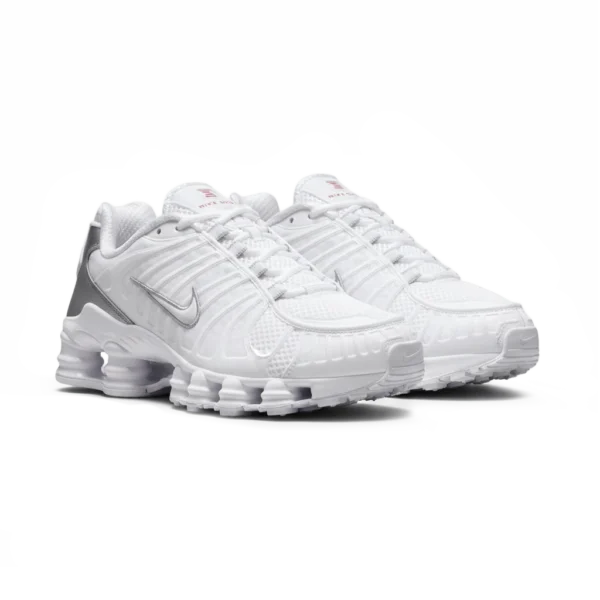 ⁦Nike Shox TL White Metallic Silver⁩ – תמונה ⁦2⁩