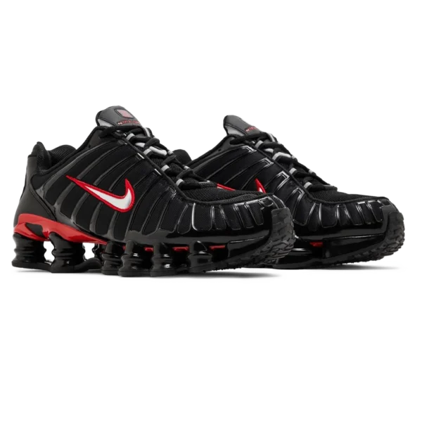 ⁦Nike Shox TL Black University Red⁩ – תמונה ⁦2⁩