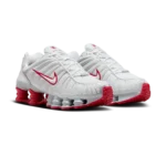 ⁦Nike Shox TL Platinum Tint Gym Red⁩ – תמונה ⁦2⁩