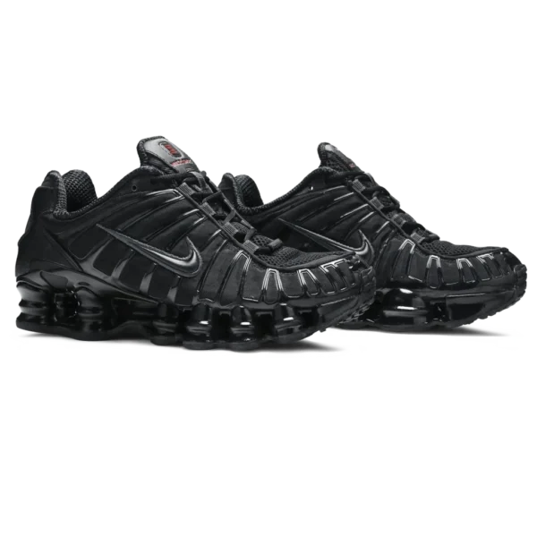 ⁦Nike Shox TL Black Metallic Hematite Max Orange⁩ – תמונה ⁦2⁩