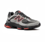 ⁦New Balance 9060 Grey Black Red⁩ – תמונה ⁦2⁩