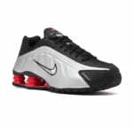⁦Nike Shox R4 Black Metallic Silver⁩ – תמונה ⁦2⁩