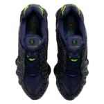 ⁦Nike Shox TL "Just Do It" Black Blue Neon Yellow⁩ – תמונה ⁦4⁩