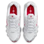⁦Nike Shox TL Platinum Tint Gym Red⁩ – תמונה ⁦4⁩