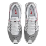 ⁦Nike Shox NZ White Sport Red Metallic Silver⁩ – תמונה ⁦4⁩