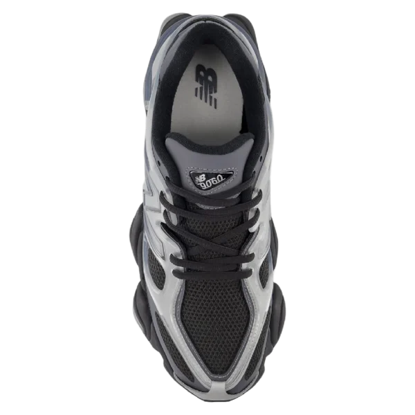 ⁦New Balance 9060 Silver Metallic Black Cement⁩ – תמונה ⁦4⁩