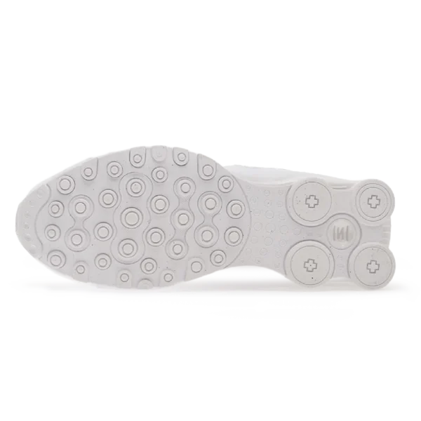⁦Nike Shox NZ Triple White⁩ – תמונה ⁦5⁩