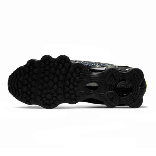 ⁦Nike Shox TL "Just Do It" Black Blue Neon Yellow⁩ – תמונה ⁦5⁩