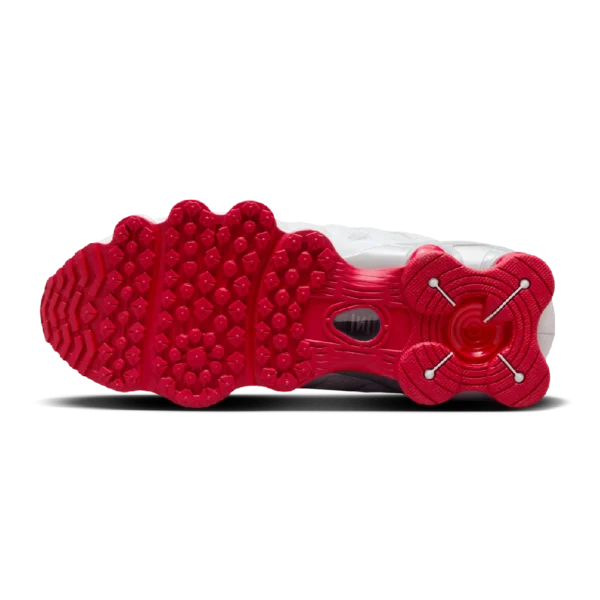 ⁦Nike Shox TL Platinum Tint Gym Red⁩ – תמונה ⁦5⁩