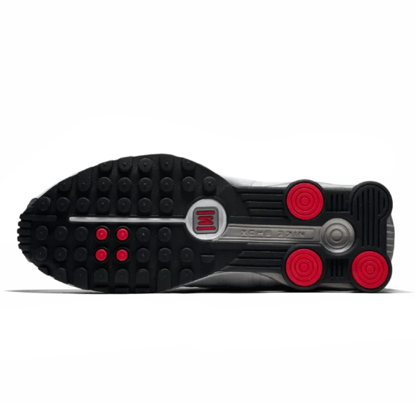 ⁦Nike Shox R4 Metallic Silver Comet Red⁩ – תמונה ⁦5⁩