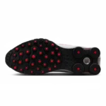 ⁦Nike Shox NZ White Sport Red Metallic Silver⁩ – תמונה ⁦5⁩