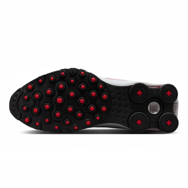 ⁦Nike Shox NZ White Sport Red Metallic Silver⁩ – תמונה ⁦5⁩
