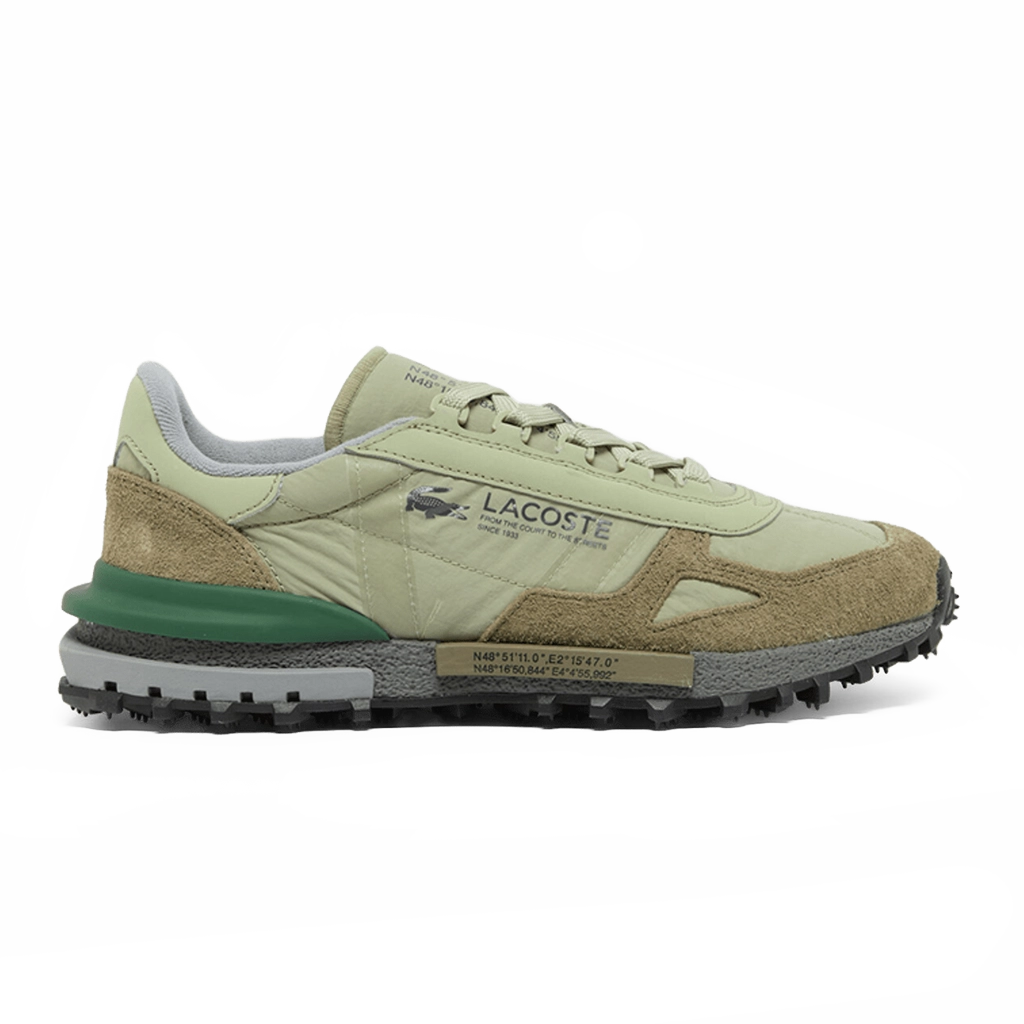 1 Lacoste Elite Active Sneakers Green Navy Blue White – תמונה 1