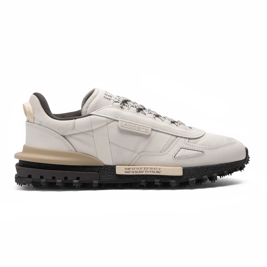 1 Lacoste Elite Active Sneakers Off White Dark Grey – תמונה 1