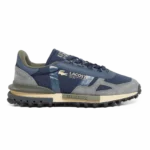 Lacoste Elite Active Leather Sneakers Navy Khaki