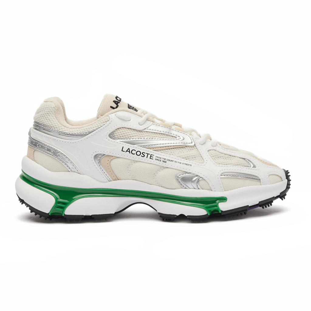 1 Lacoste L003 2K24 Trainers White Green – תמונה 1
