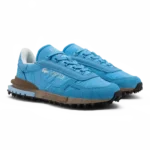 ⁦Lacoste Elite Active Sneakers Blue Brown⁩ – תמונה ⁦2⁩