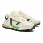 ⁦Lacoste Elite Active Trainers Off White Dark Green⁩ – תמונה ⁦2⁩