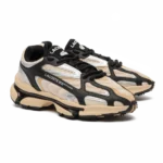 ⁦Lacoste L003 2K24 Trainers Light Tan Black⁩ – תמונה ⁦2⁩