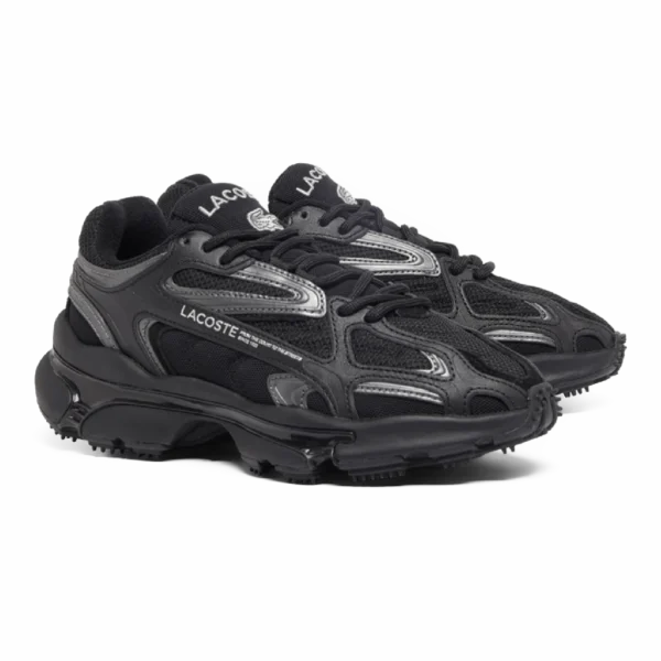 ⁦Lacoste Elite Active Trainers Black⁩ – תמונה ⁦2⁩