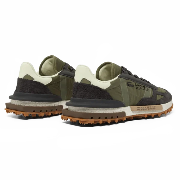 ⁦Lacoste Elite Active Trainers Dark Green White⁩ – תמונה ⁦3⁩