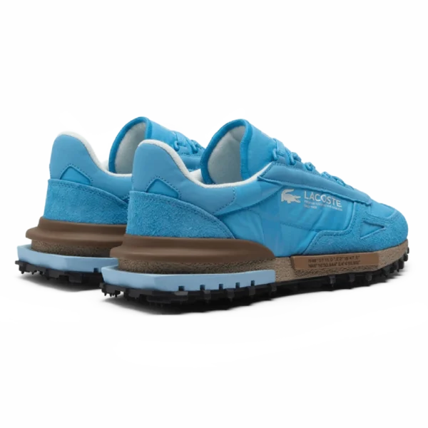 ⁦Lacoste Elite Active Sneakers Blue Brown⁩ – תמונה ⁦3⁩