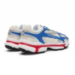 ⁦Lacoste Classic Leather Sneakers White Red Blue⁩ – תמונה ⁦3⁩