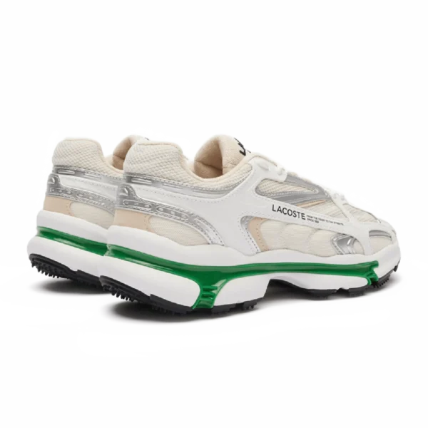 ⁦Lacoste L003 2K24 Trainers White Green⁩ – תמונה ⁦3⁩