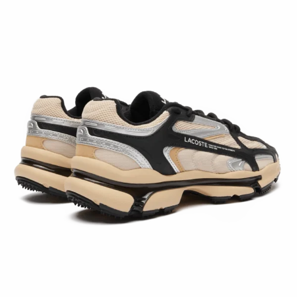 ⁦Lacoste L003 2K24 Trainers Light Tan Black⁩ – תמונה ⁦3⁩