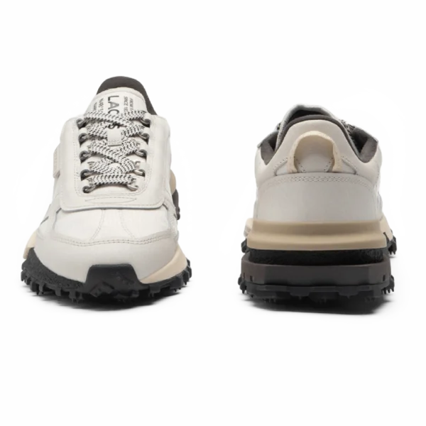 ⁦Lacoste Elite Active Sneakers Off White Dark Grey⁩ – תמונה ⁦4⁩