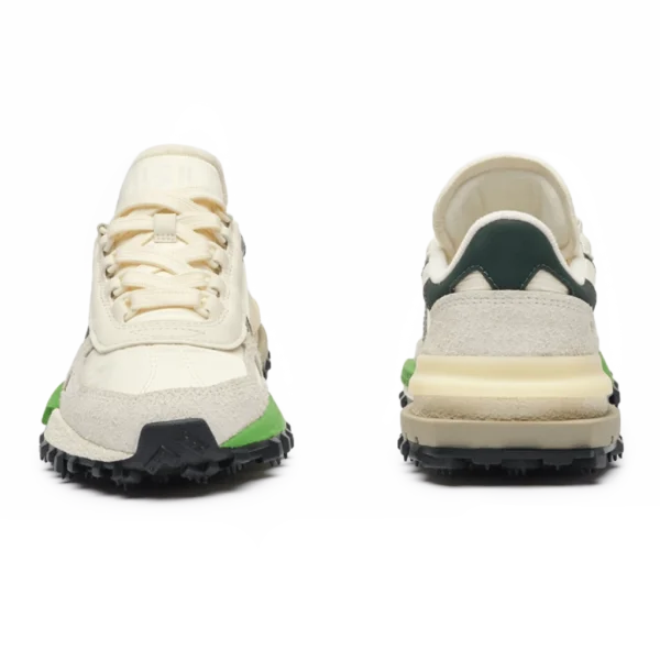 ⁦Lacoste Elite Active Trainers Off White Dark Green⁩ – תמונה ⁦4⁩