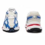 ⁦Lacoste Classic Leather Sneakers White Red Blue⁩ – תמונה ⁦4⁩