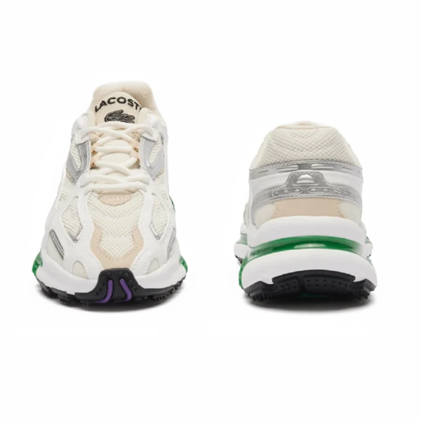 ⁦Lacoste L003 2K24 Trainers White Green⁩ – תמונה ⁦4⁩