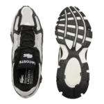 ⁦Lacoste L003 2K24 Trainers Grey Silver Black⁩ – תמונה ⁦5⁩