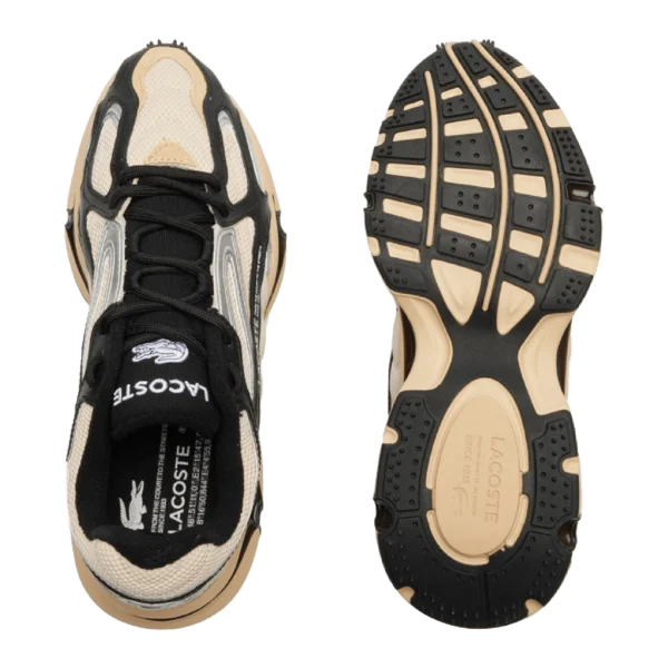 ⁦Lacoste L003 2K24 Trainers Light Tan Black⁩ – תמונה ⁦5⁩