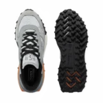 ⁦Lacoste Grey Leather Sneakers⁩ – תמונה ⁦5⁩