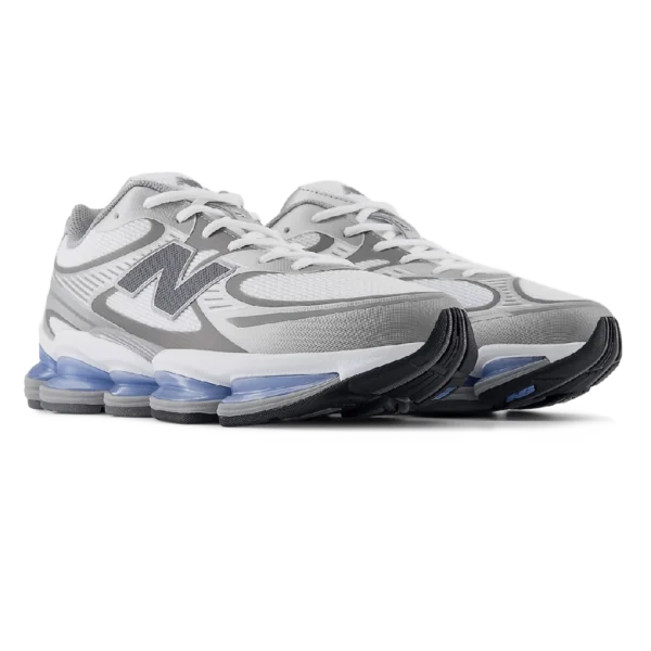 ⁦New Balance ABZORB 2000 White Silver Metallic⁩ – תמונה ⁦2⁩