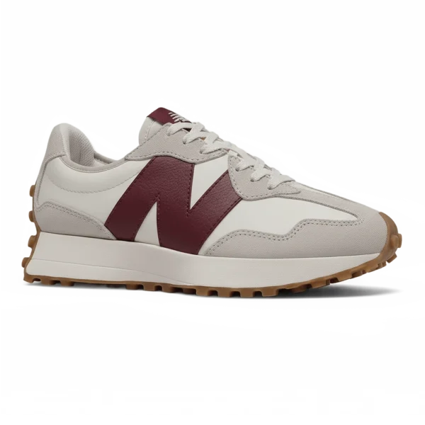 ⁦New Balance 327 x Staud White Dark Red⁩ – תמונה ⁦2⁩