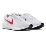 ⁦Nike Revolution 7 White University Red⁩ – תמונה ⁦2⁩